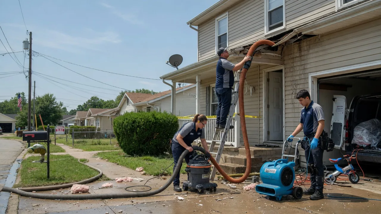 Water Damage Restoration in Corsica, PA near me